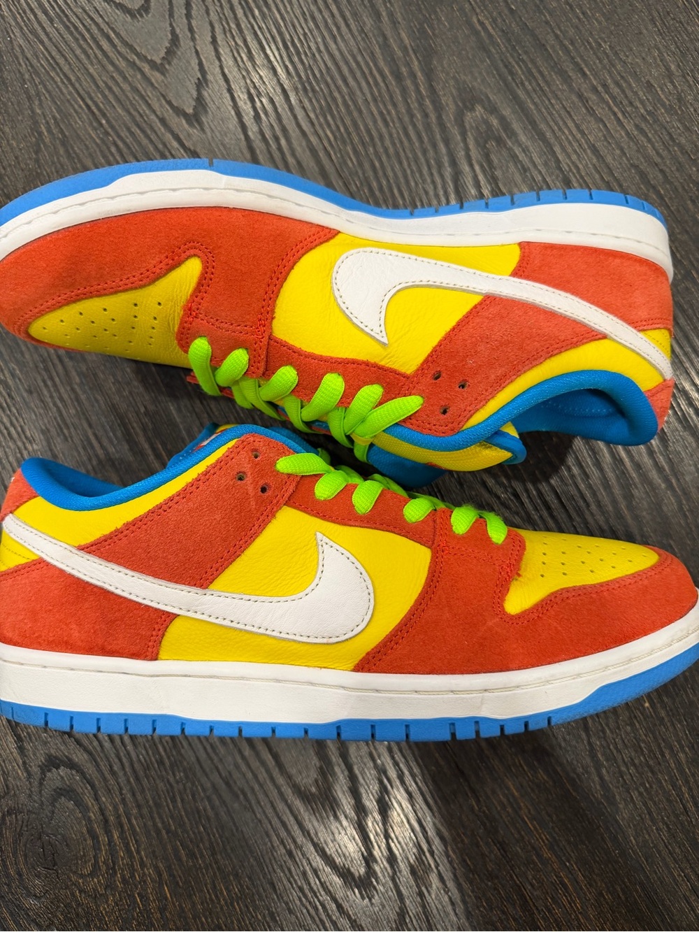 Size 11 Nike SB Dunk Low Bart Simpson 2022